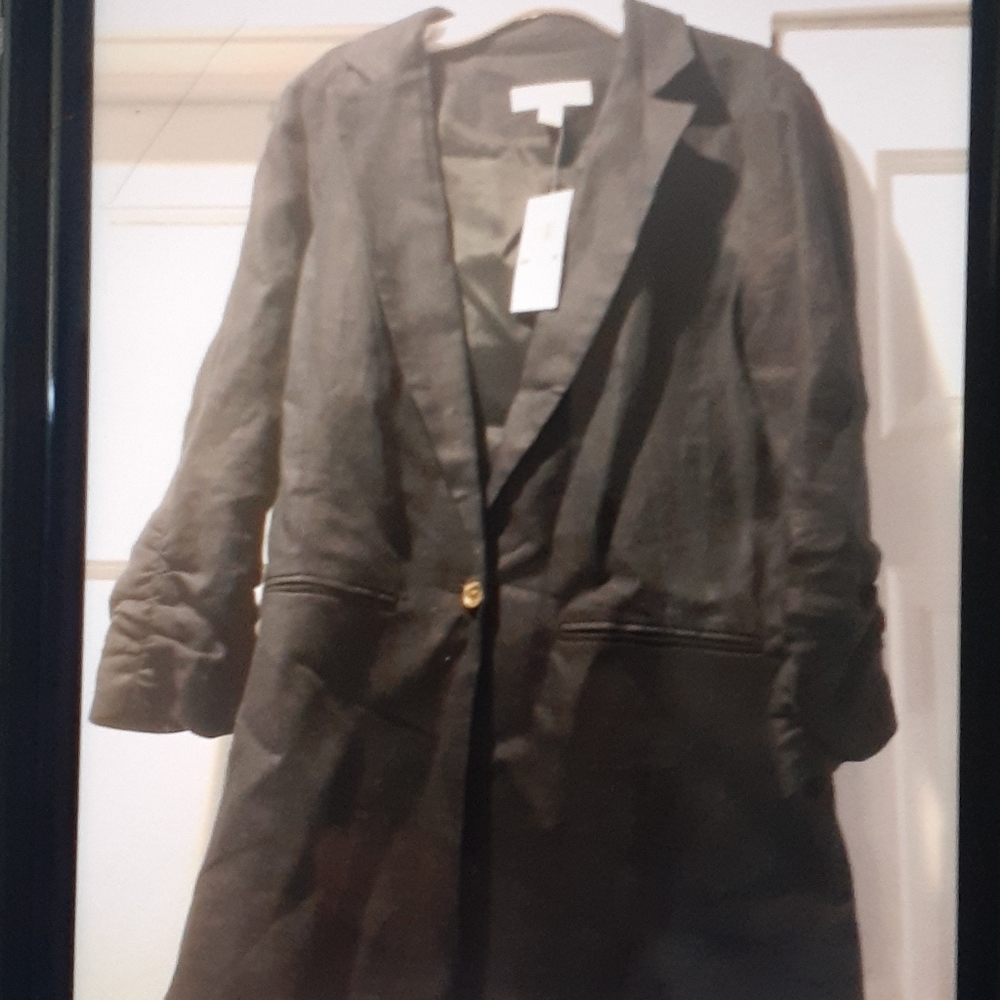 Navy blue casual sweater